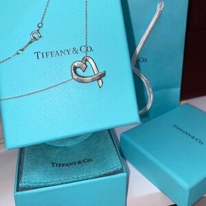 Tiffany & Co. Paloma Picasso Heart Necklace